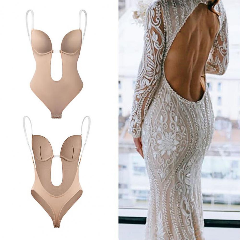 Dyb V-hals shapewear bodysuit - Ultimativ kropsformer til en fejlfri silhuet 5