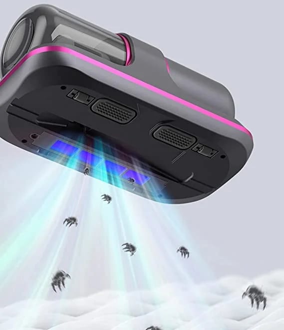 Effektiv Støvsuger til Støvmider med HEPA Filter og UV Lys – Kompakt Håndstøvsuger til Allergivenligt Miljø 5