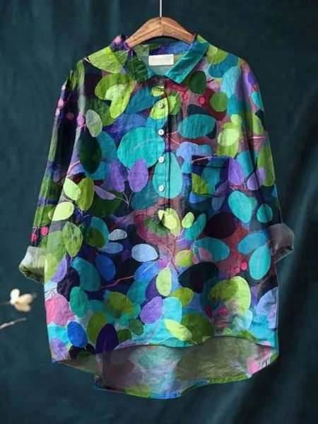 Elegant Blomstret Bluse til Kvinder - Tidløs Stil og Feminin Komfort 9