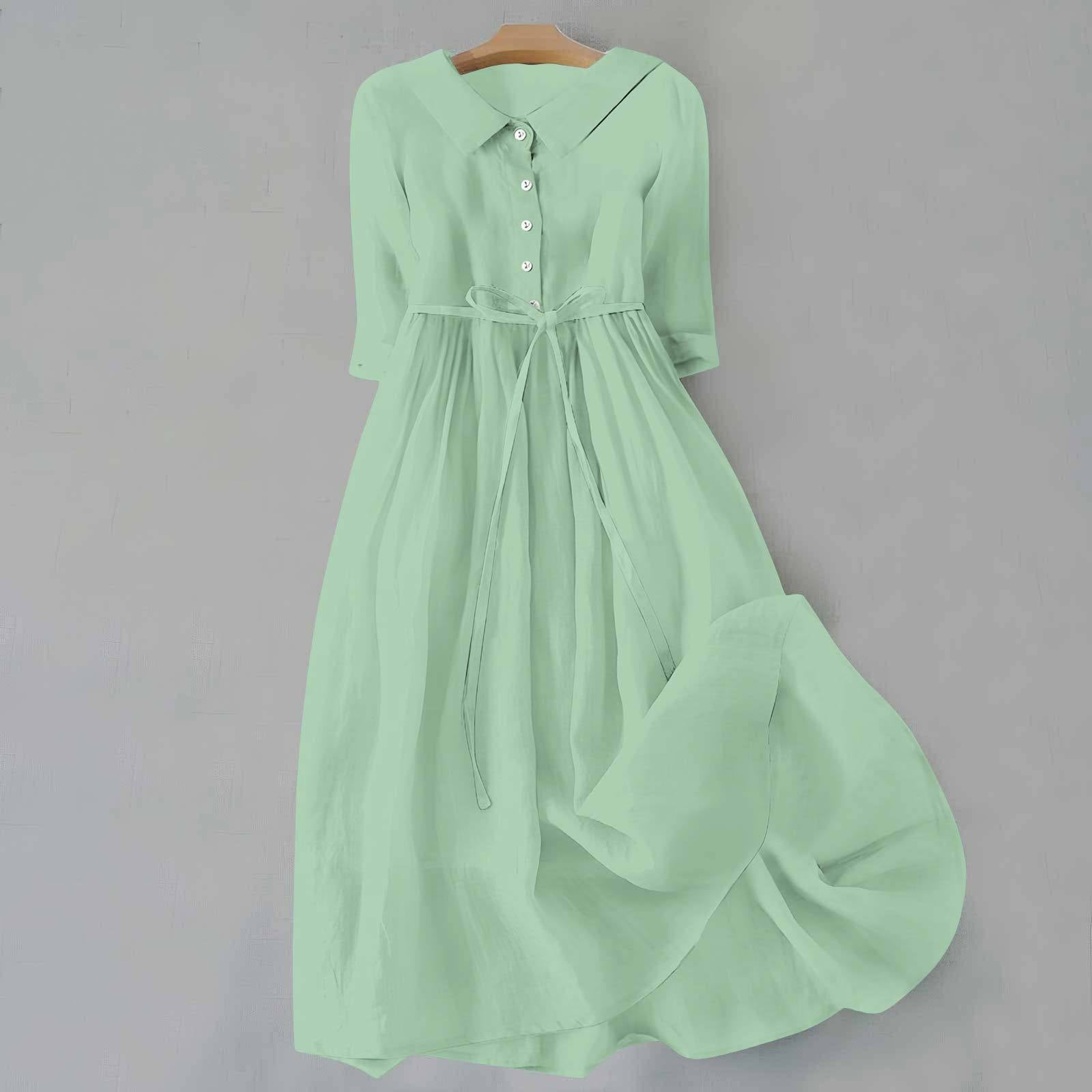 Elegant Casual Kjole til Kvinder - Tidløs Stil til Sommeren 5