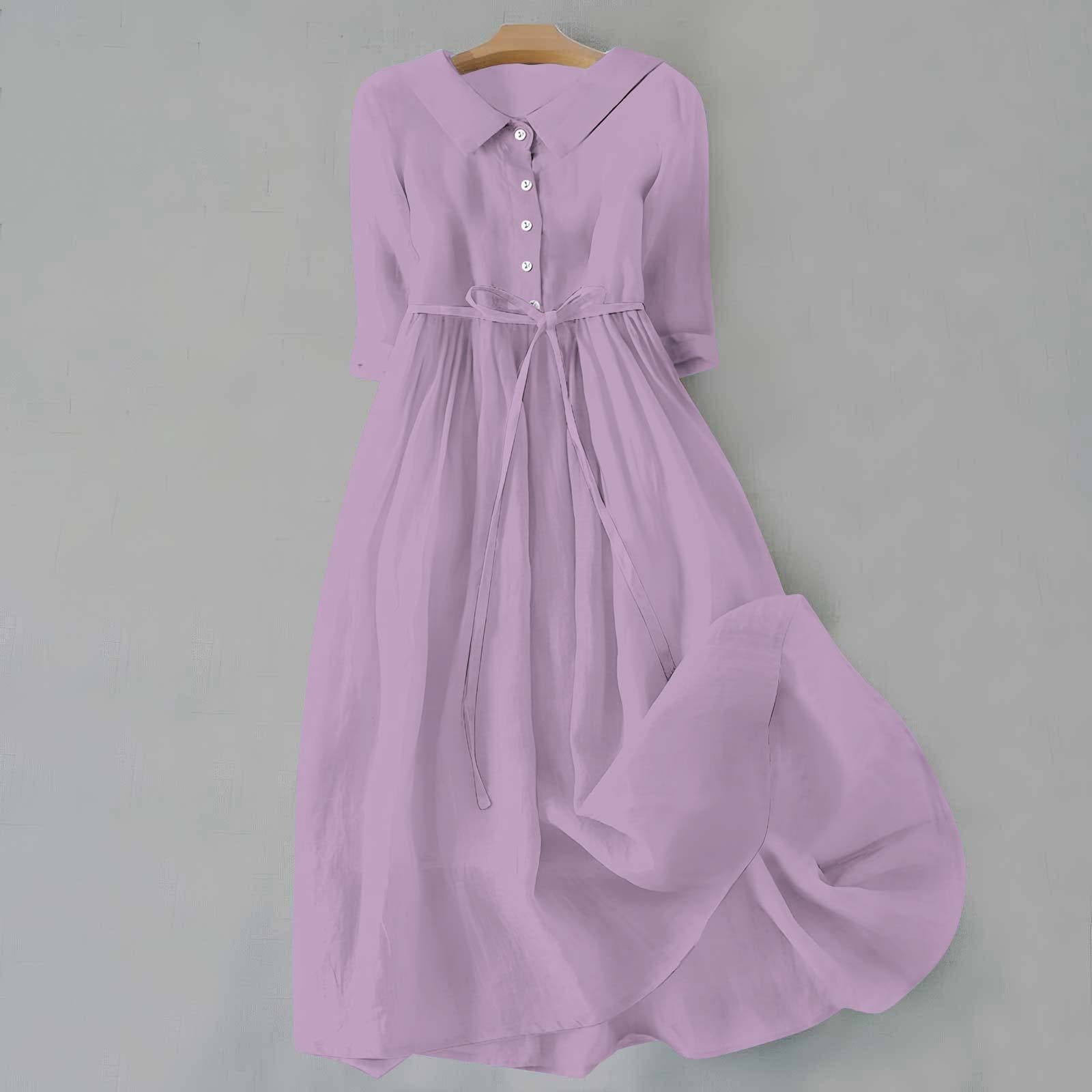 Elegant Casual Kjole til Kvinder - Tidløs Stil til Sommeren 6