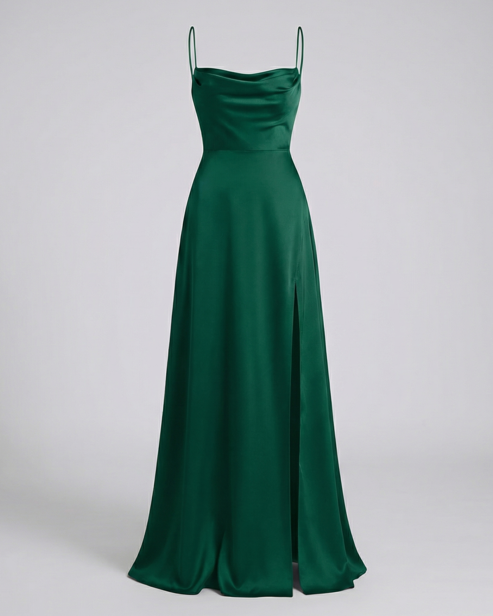 Elegant Maxikjole Til Kvinder Med Benslids Og Feminin Halsudskæring - Stilfuld Og Komfortabel Design 6