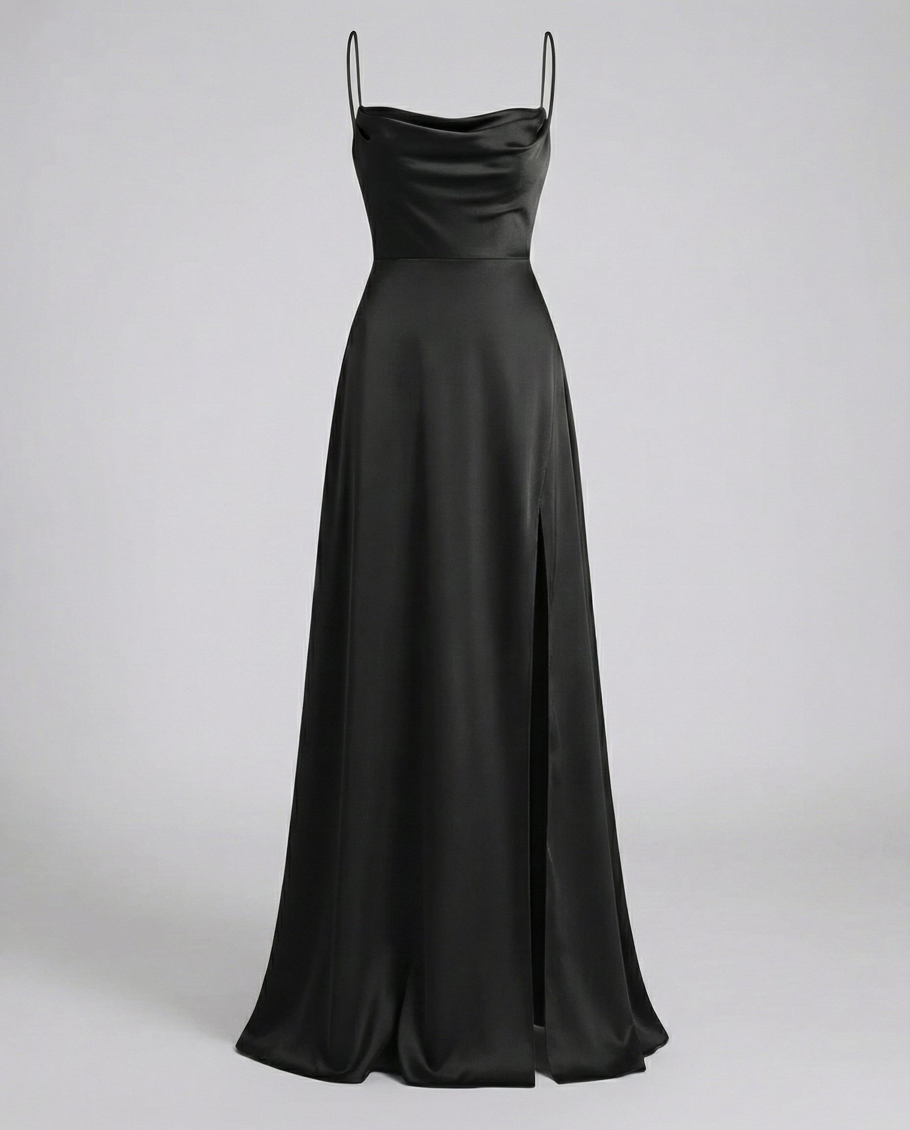 Elegant Maxikjole Til Kvinder Med Benslids Og Feminin Halsudskæring - Stilfuld Og Komfortabel Design 9
