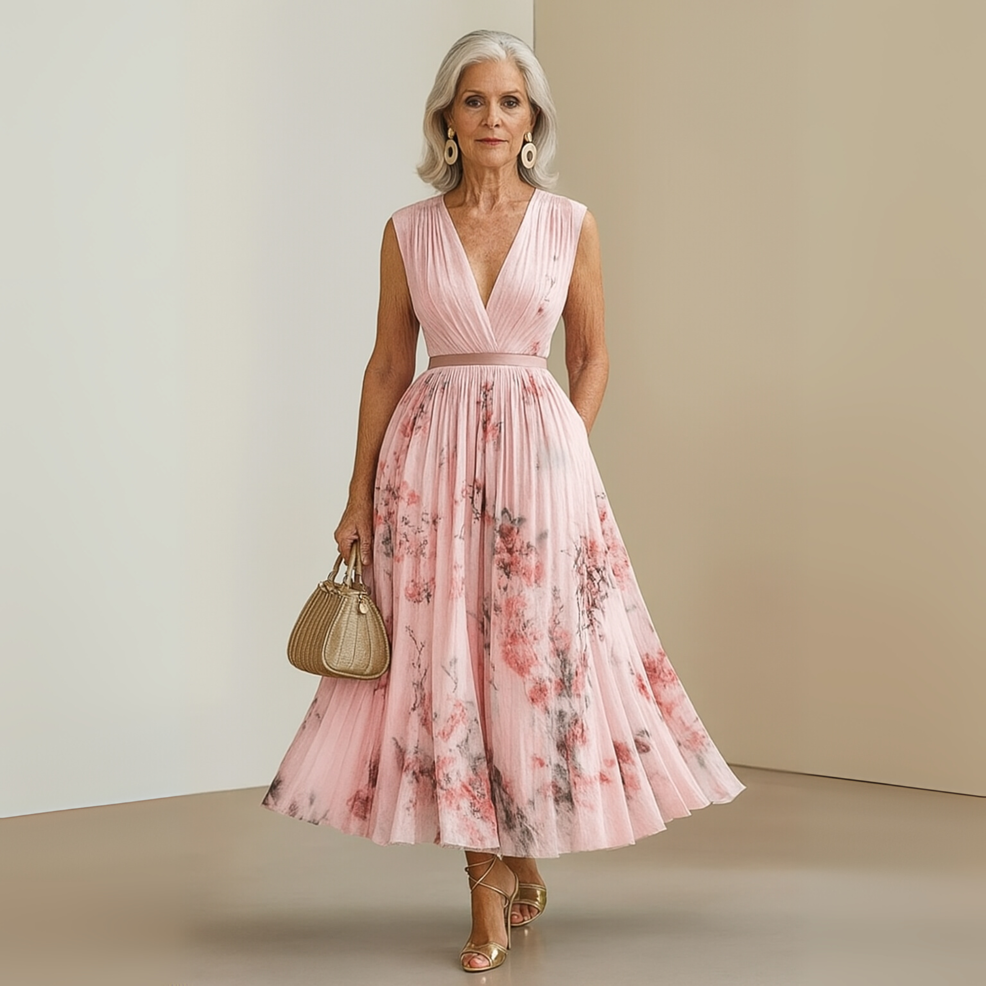 Elegant ærmeløs sommer-maxikjole til kvinder - Flot og let design 8