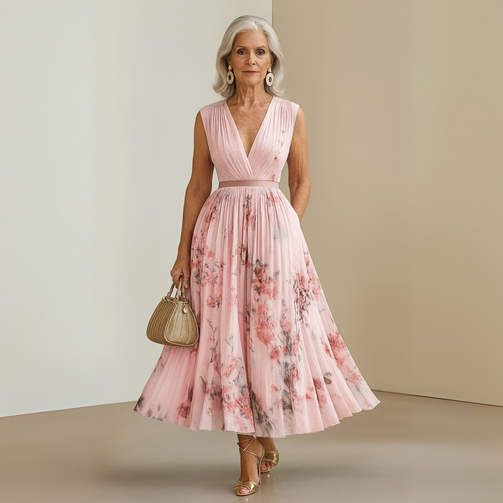 Elegant ærmeløs sommer-maxikjole til kvinder - Flot og let design 8