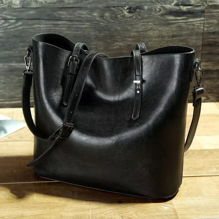 Elegant crossbody-taske til kvinder i funktionelt læder 0
