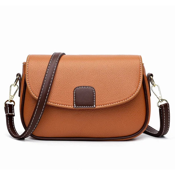 Elegant crossbody-taske til kvinder i stilfuldt vegansk læder 5