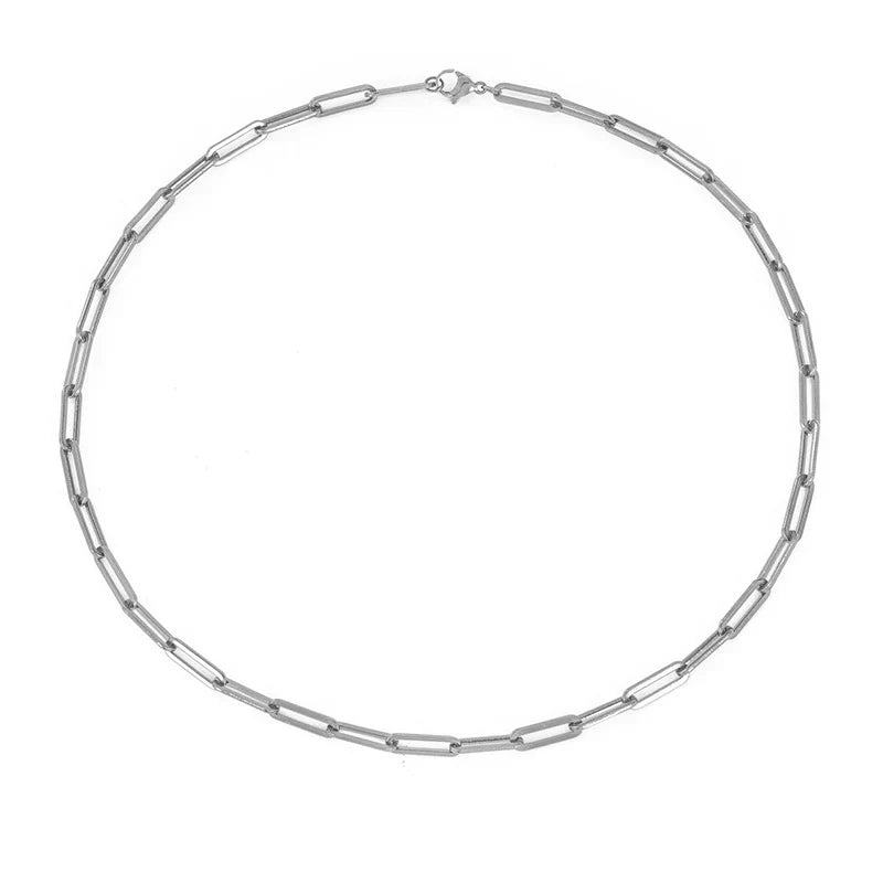 Elegant damehalskæde i guld - Stilfulde smykker til enhver lejlighed, klassisk design, 45 cm 1
