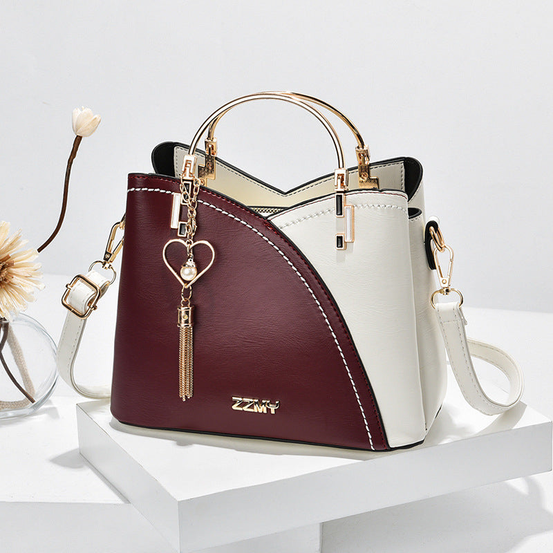 Elegant damehåndtaske i stilfuldt PU-læder med rummeligt design 6