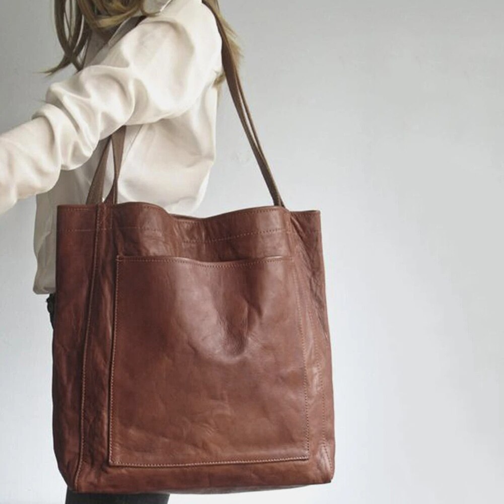 Elegant damehåndtaske i stilfuldt PU-materiale 2