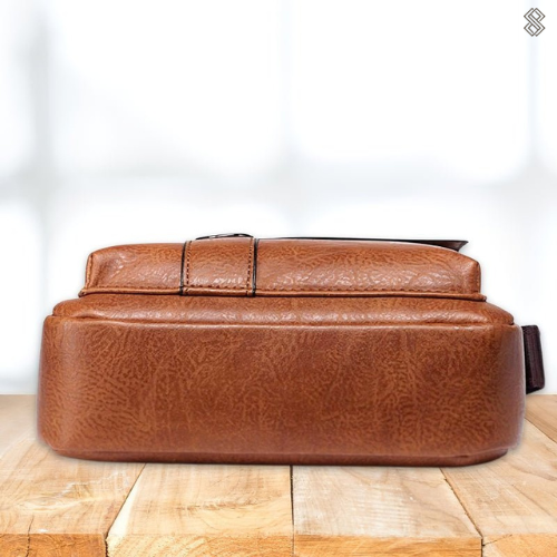 Elegant damehåndtaske i tidløst læderdesign 6