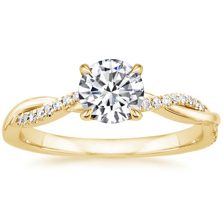 Elegant guldring med et unikt design – perfekt som gave til enhver lejlighed 0