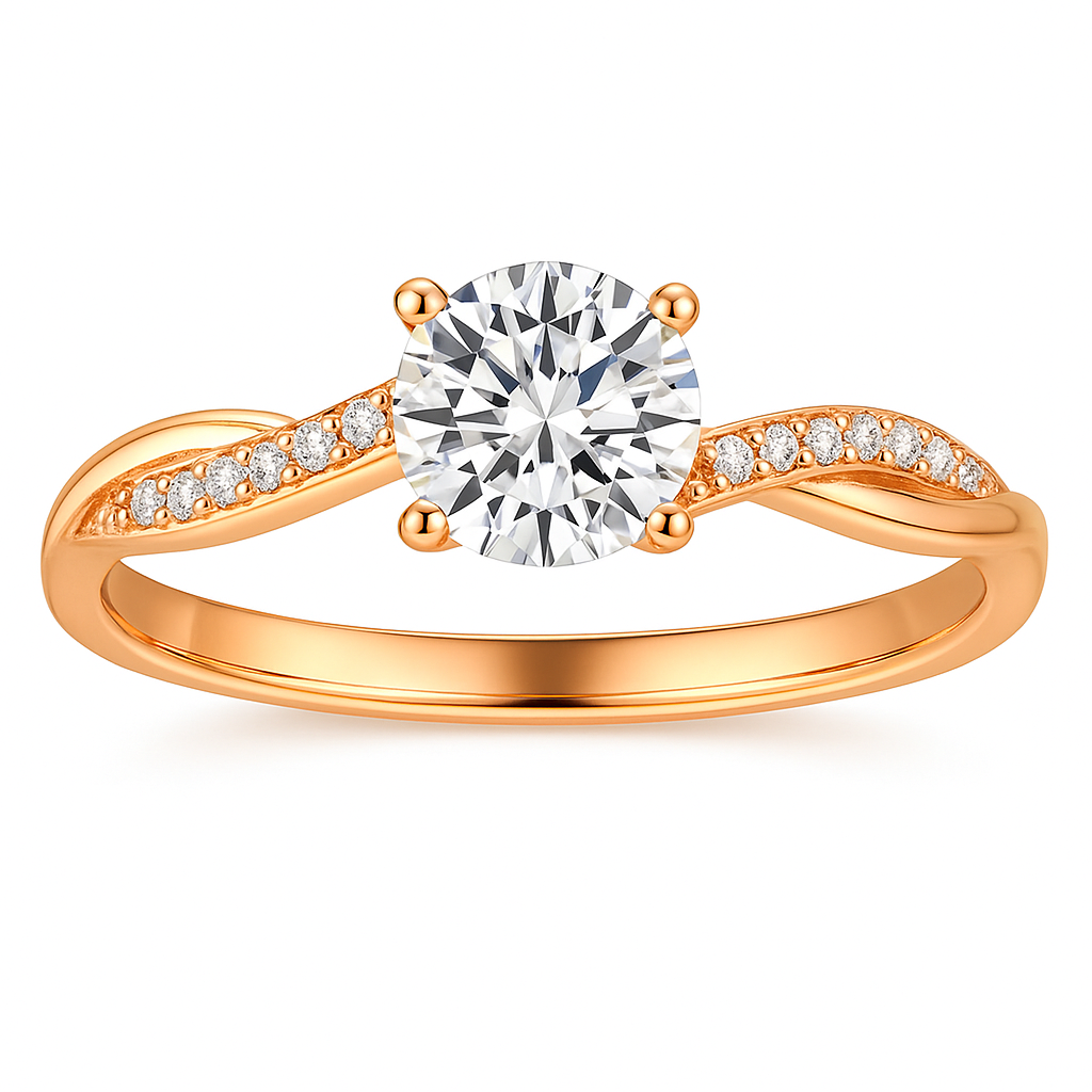Elegant guldring med et unikt design – perfekt som gave til enhver lejlighed 2