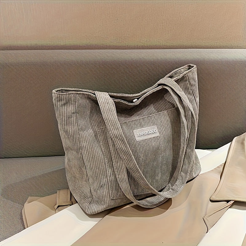 Elegant håndtaske i fløjlsfløjl til kvinder, alsidig i vegansk læder 2