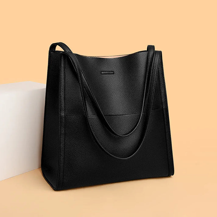 Elegant skuldertaske til kvinder Alsidigt design Holdbart syntetisk stof 6