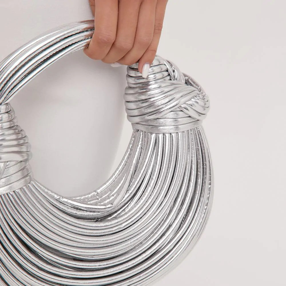 Elegant statement-taske til kvinder Stilfuldt knudedesign Håndværk af høj kvalitet 7
