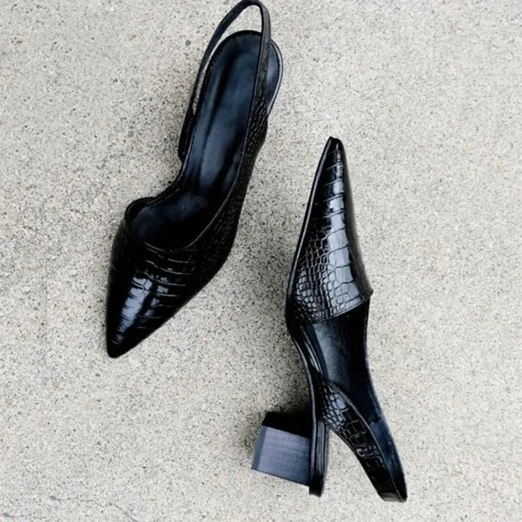 Elegante Damen Pumps mit Blockabsatz für Frühling und Alltag 1
