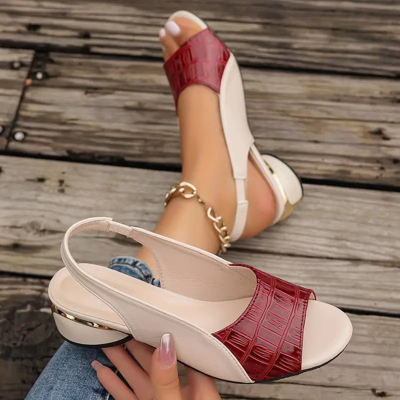 Elegante Hælsandaler med Arch Support til Kvinder - Komfort og Stil 2