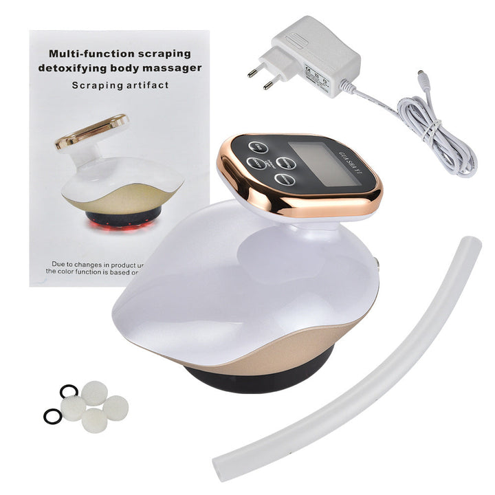 Elektrisk vakuumkropsmassagemaskine - LCD-skærm til anti-cellulite- og muskelaflastning 4
