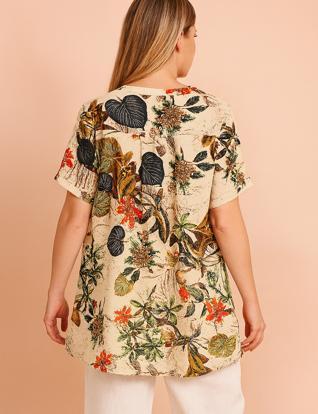 Elisse | Moderigtig t-shirt med print til kvinder 1