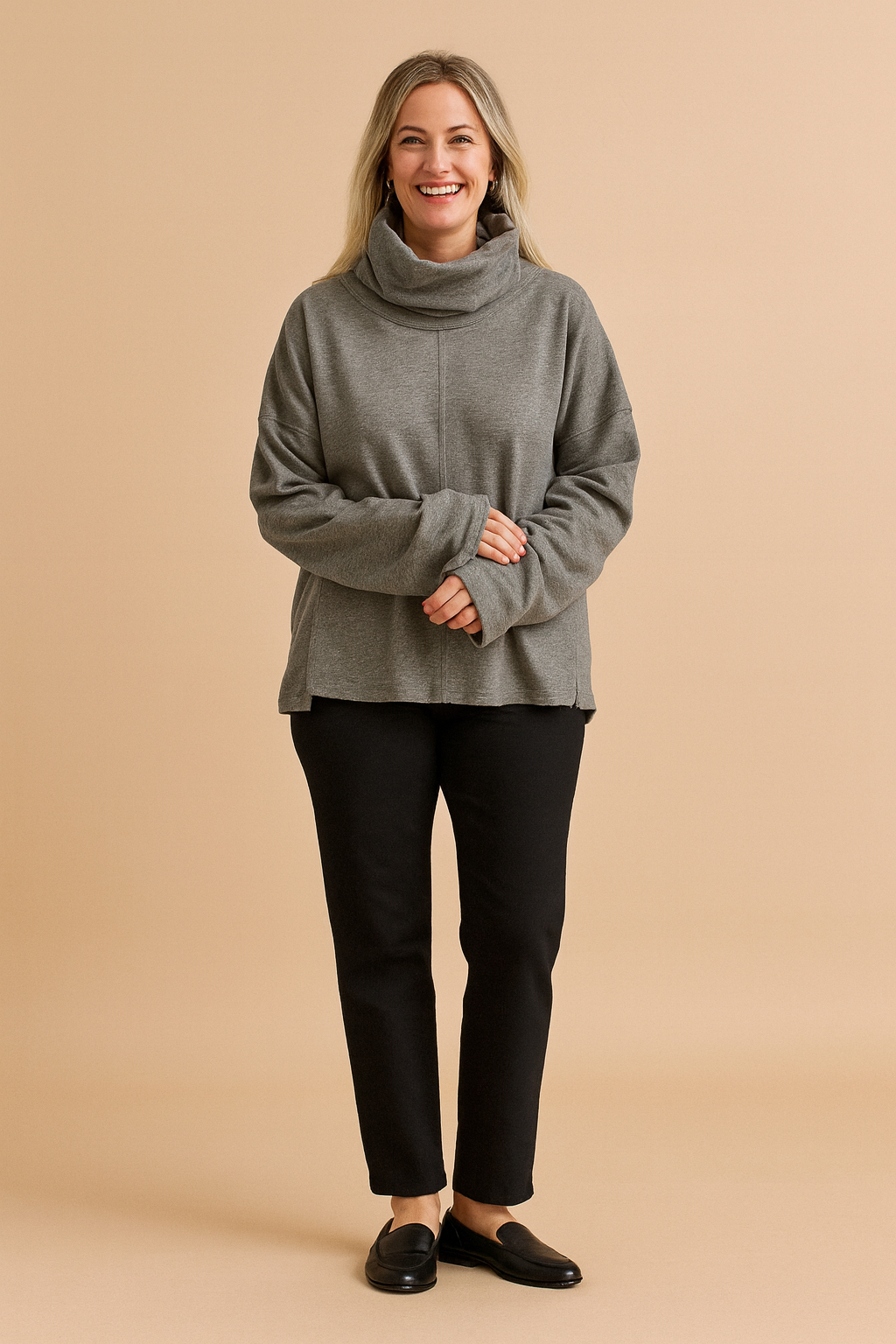 Ella | Oversized med en markant søm og en løs pasform 0