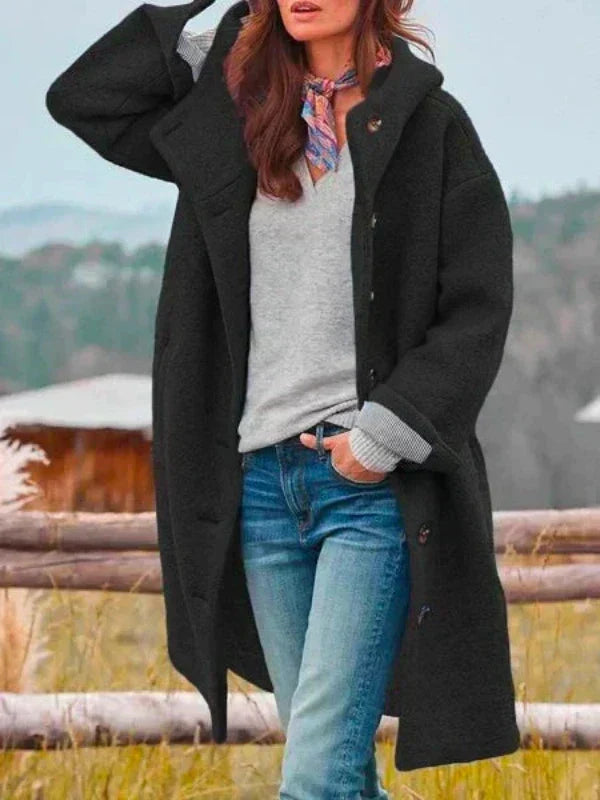 Elsbeth™ - Stilvolle Lange Winterjacke 2