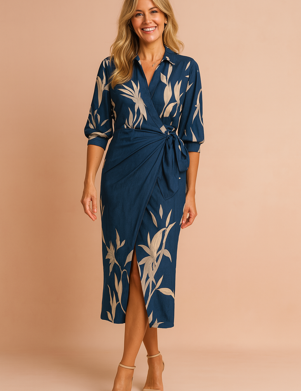 Elżbieta | Elegant todelt look med en slå-om-top 2