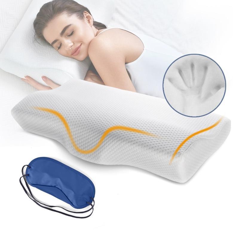 Ergonomisk memory foam cervikal nakkepude 3
