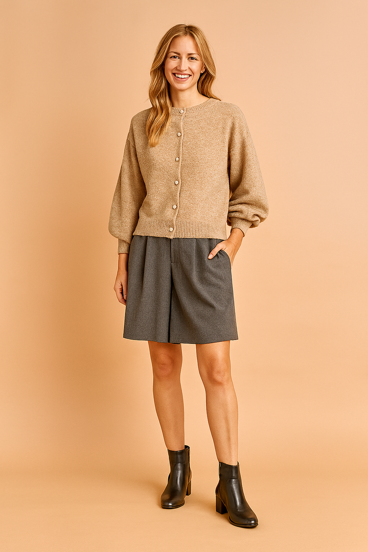 Ewelina | Cardigan med knapper 0