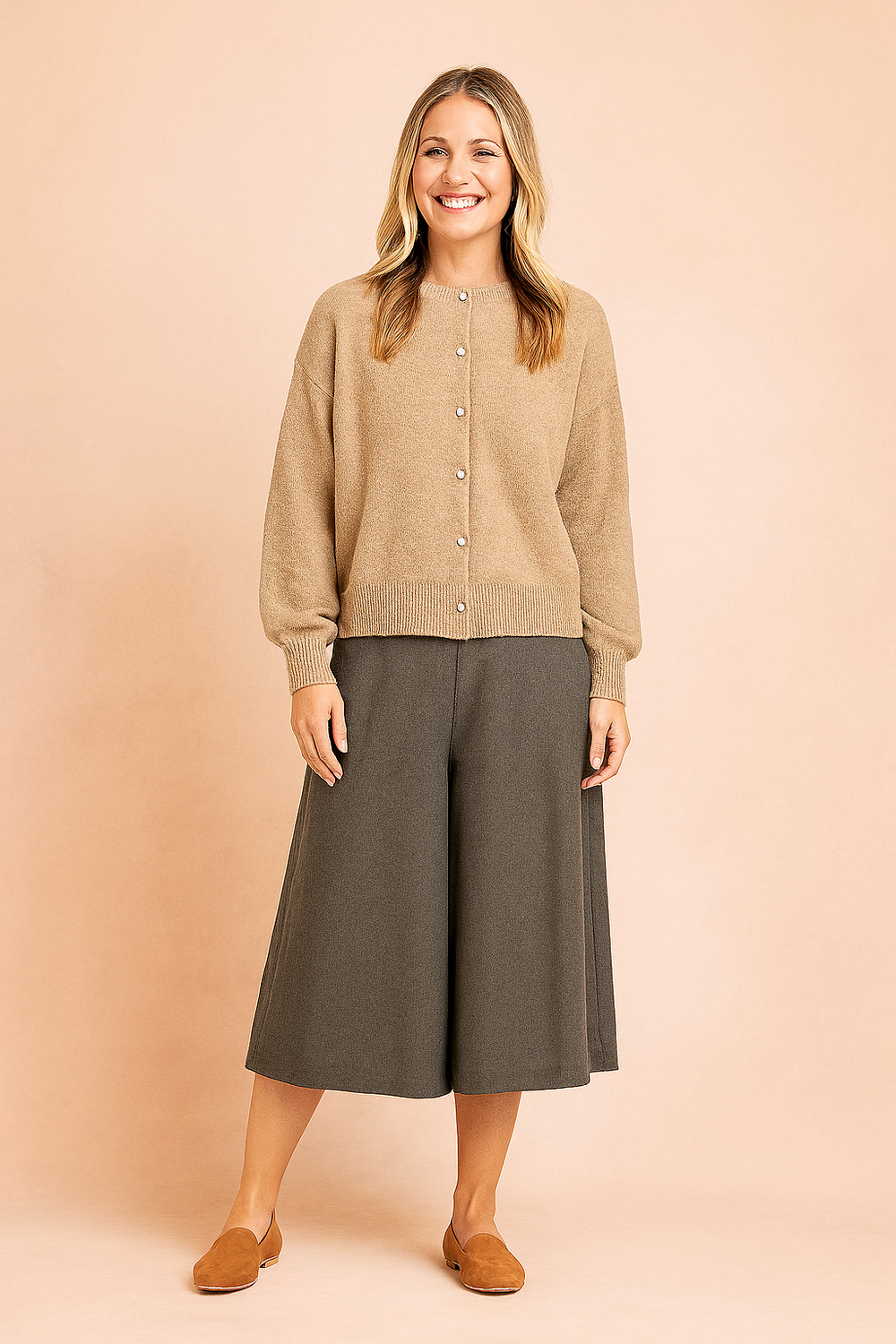 Ewelina | Cardigan med knapper 1