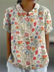 FLORA | Skjorte med blomsterprint 13