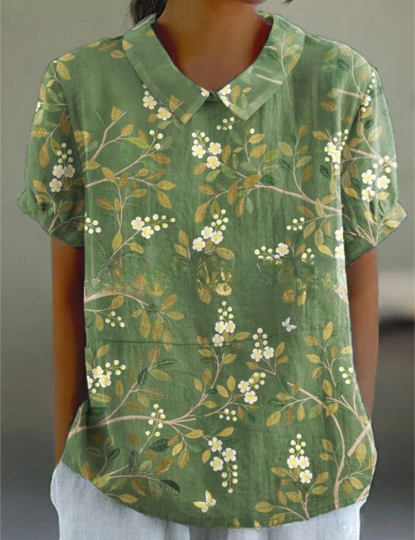 FLORA | Skjorte med blomsterprint 5