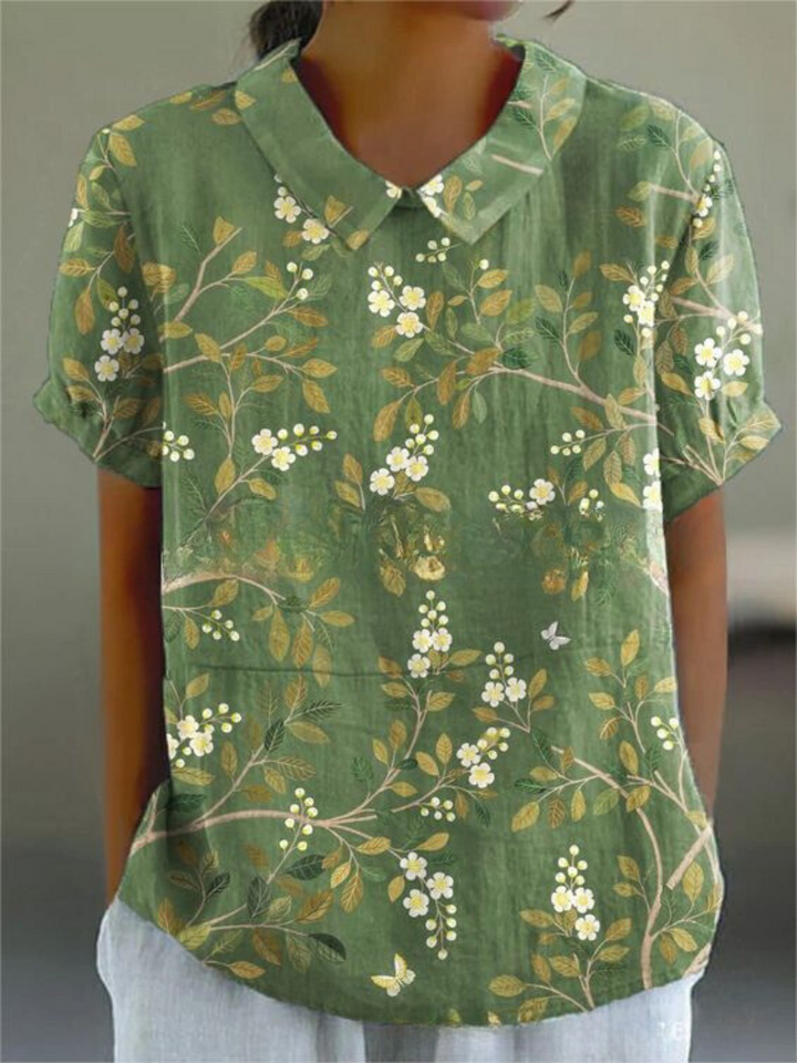 FLORA | Skjorte med blomsterprint 5