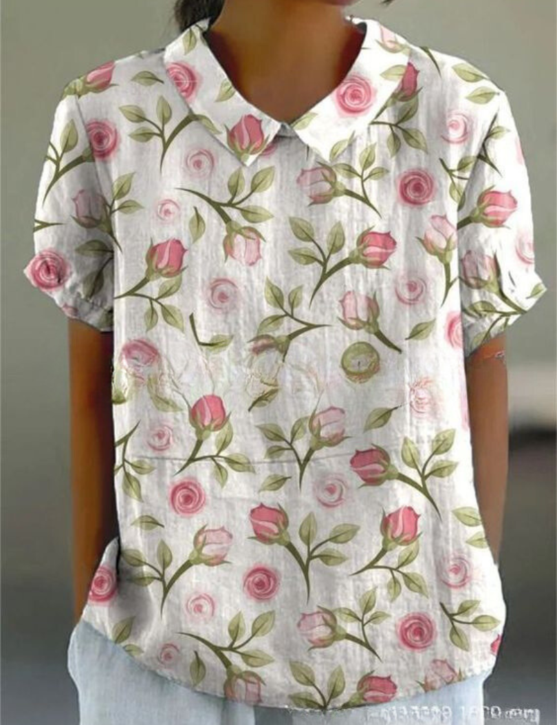 FLORA | Skjorte med blomsterprint 7