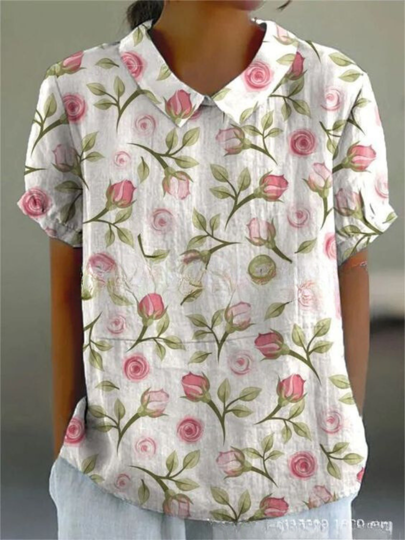 FLORA | Skjorte med blomsterprint 7