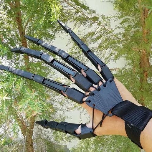 Fingerhandsker - Halloween Artikulerede fingre, passer til alle fingerstørrelser 1