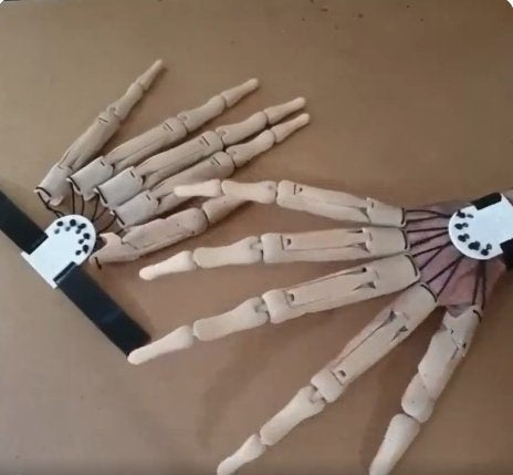 Fingerhandsker - Halloween Artikulerede fingre, passer til alle fingerstørrelser 6