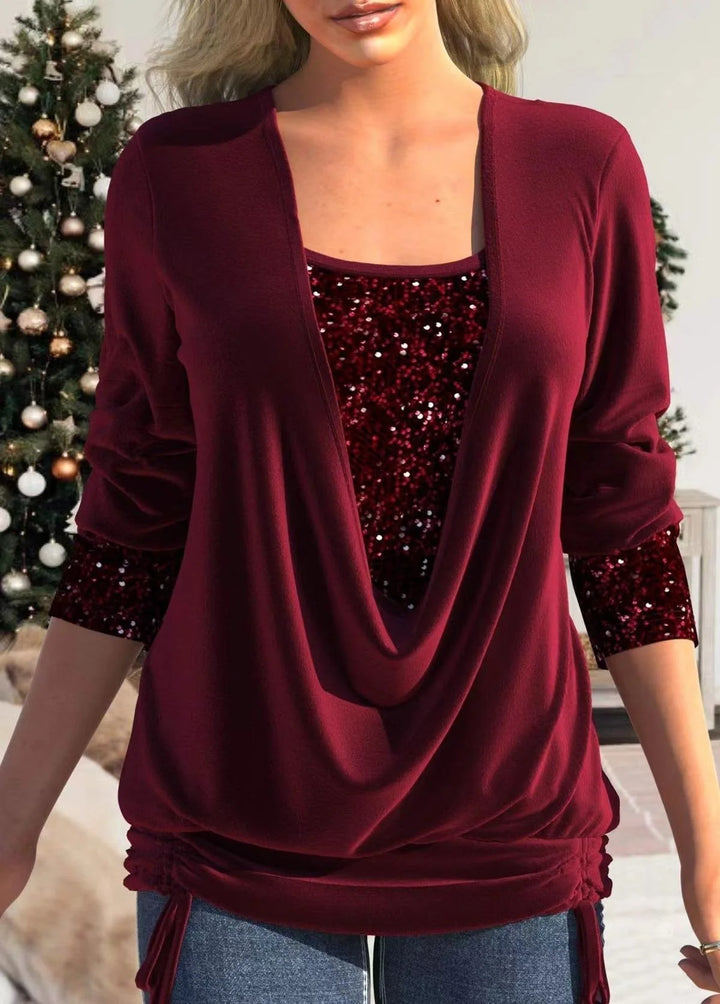 Flaire™ | Oberteil aus Glitterpailletten 0