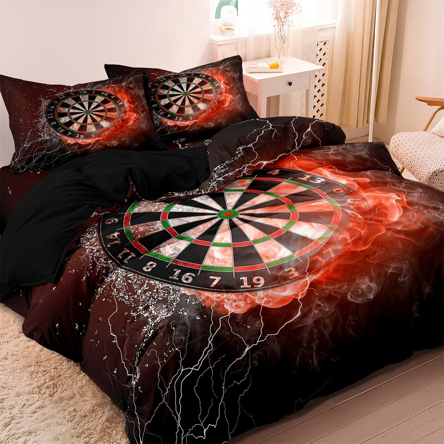 FlameDart - Fed Darts Sengetøjssæt 0