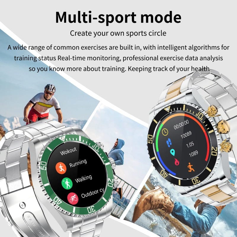 Focalex multifunktionelt Bluetooth smartwatch 3