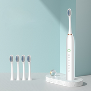 FreshPulse - Genopladelig tandbørste med børstehoveder 27
