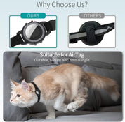 GPS-halsbånd til katte | Hurtigudløsende lukning, reflekterende design og holdbar til sikre udendørseventyr 4