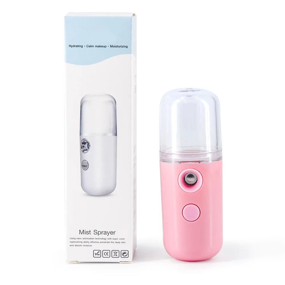 GlowBreeze - Genopladelig ansigtsfugtighedssprayer 3