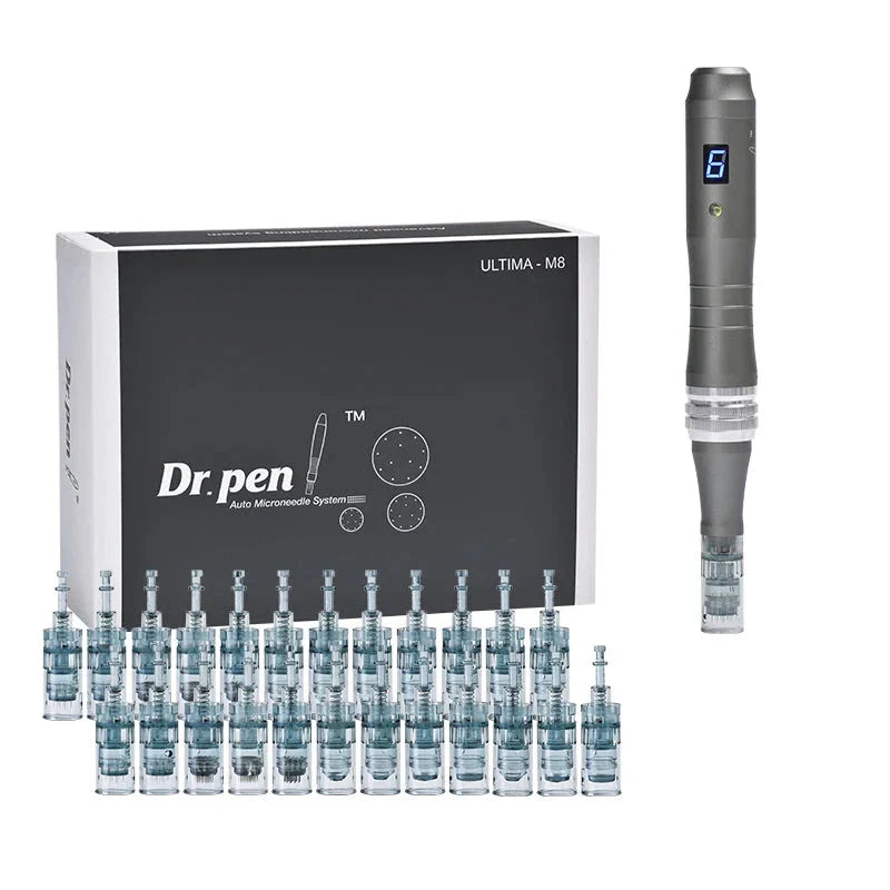 GlowMTS - Professionelt Dermapen Microneedling-sæt til hudplejebehandlinger 1