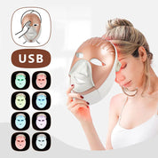 GlowMask – 7-farvet LED-hudterapi 1