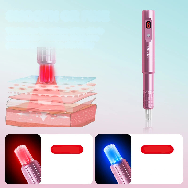 GlowPen Pro - Avanceret nano hudplejeenhed med 10 patroner 1