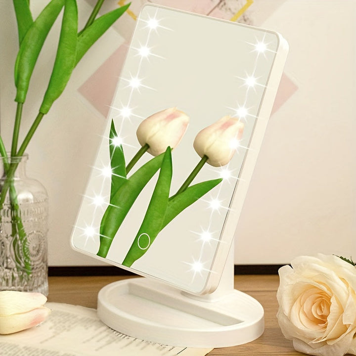 GlowPerfect - 16LED justerbart makeupspejl 5