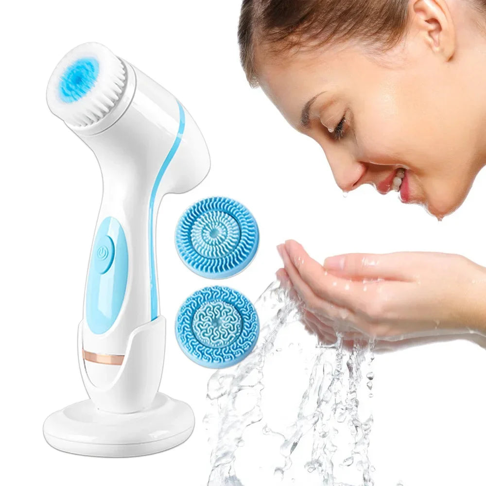 GlowSonic - 3-i-1 sonisk ansigtsrens og spa-system 1
