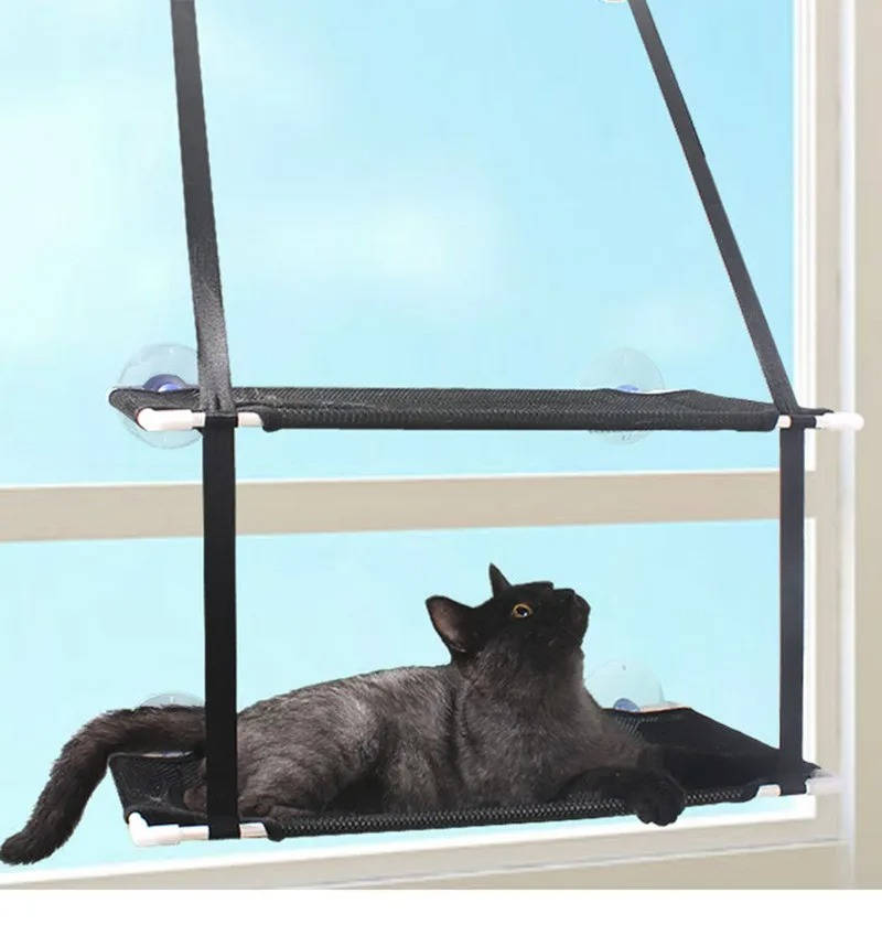 Hængekøje med vindue til katte 2