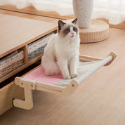 Hængekøjeseng i træ til katte 0
